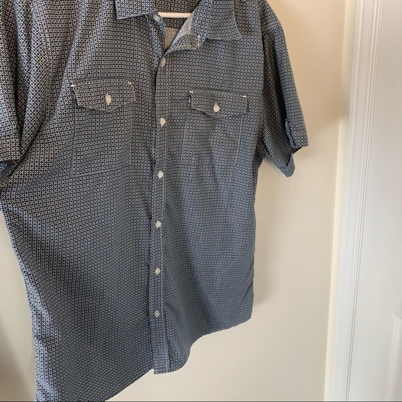Hydrogen Men Casual Summer Button Down Shirt - Picture 6 of 11